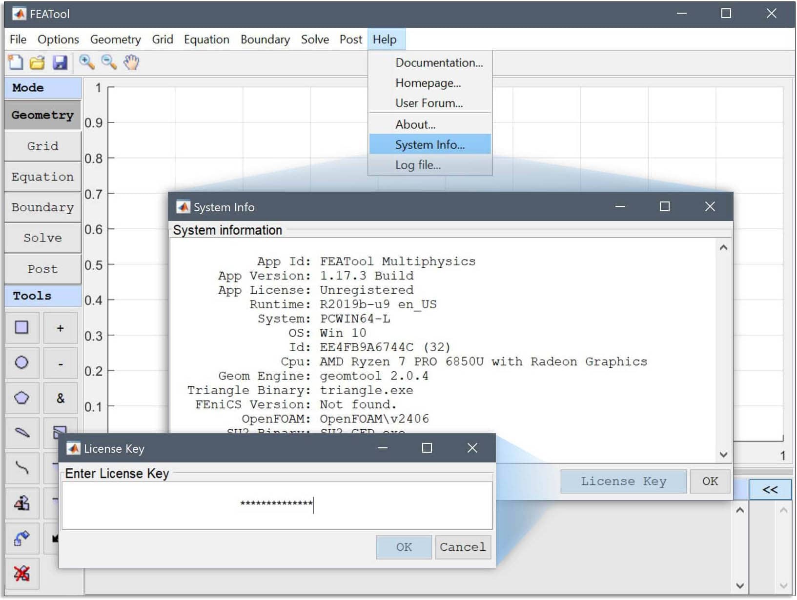 CFDTool - Activation Process